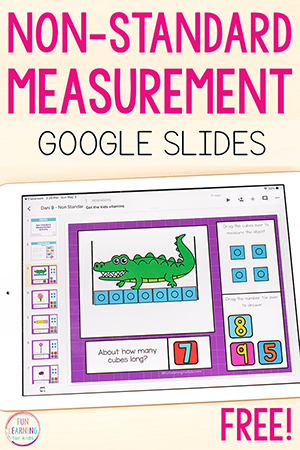 Non-standard Measurement Activity for Google Slides
