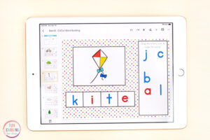 Mixed CVCe Word Building Activity for Google Slides