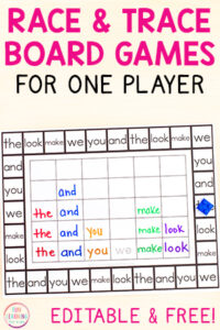 A fun one player board game that is editable and fun!