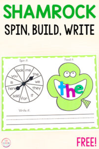 A free printable St. Patrick's Day learning activity for kids.