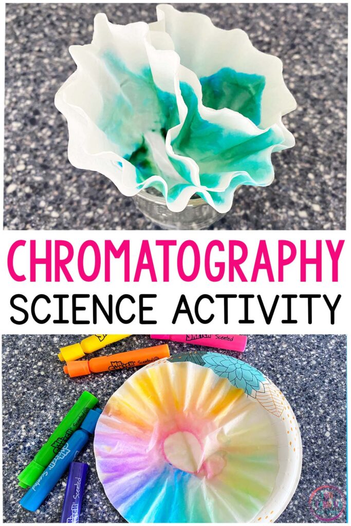 Coffee Filter Flowers - Chromatography Science Experiment for Kids