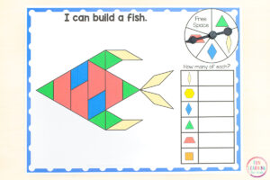Printable Ocean Animal Spin and Cover Pattern Block Mats