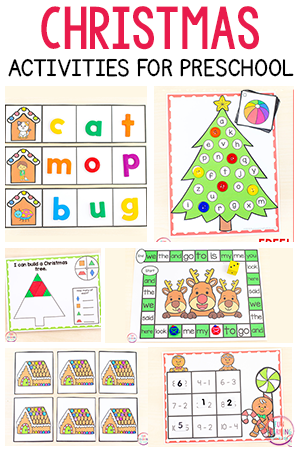 Christmas Activities for Preschoolers