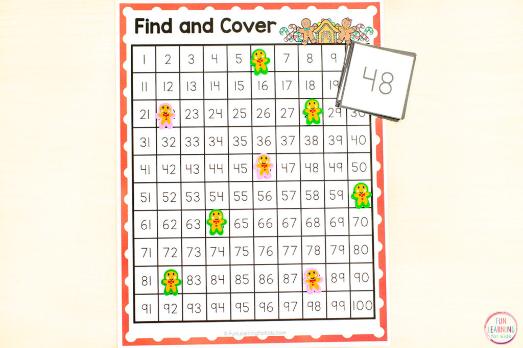 A holiday gingerbread theme 100 chart and 120 chart that you can use to teach numbers and number patterns in kindergarten and first grade.