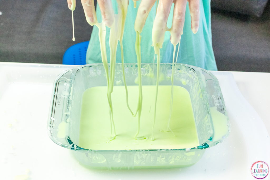 Oobleck Science Experiment