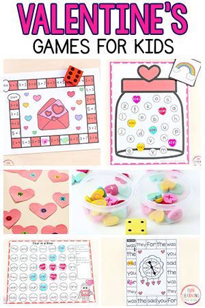 Free Valentine’s Day Games for Kids