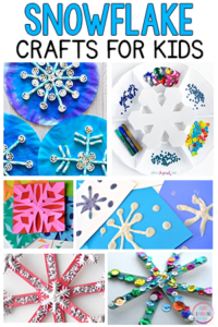 Snowflake Crafts for Kids Feature