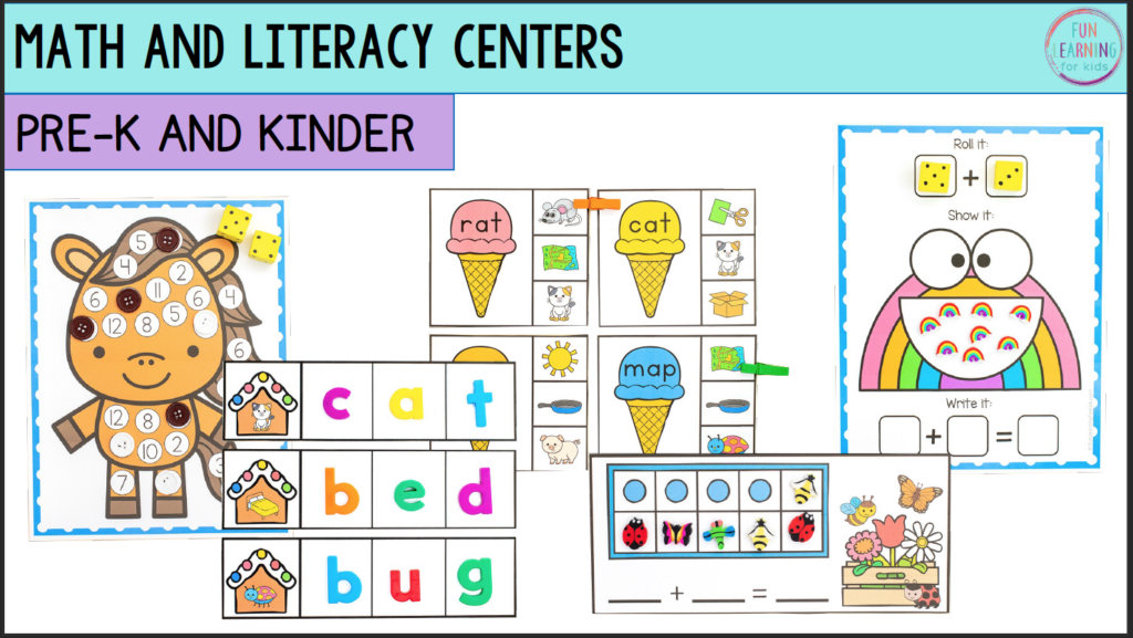 Math & Literacy Pre-K & Kindergarten