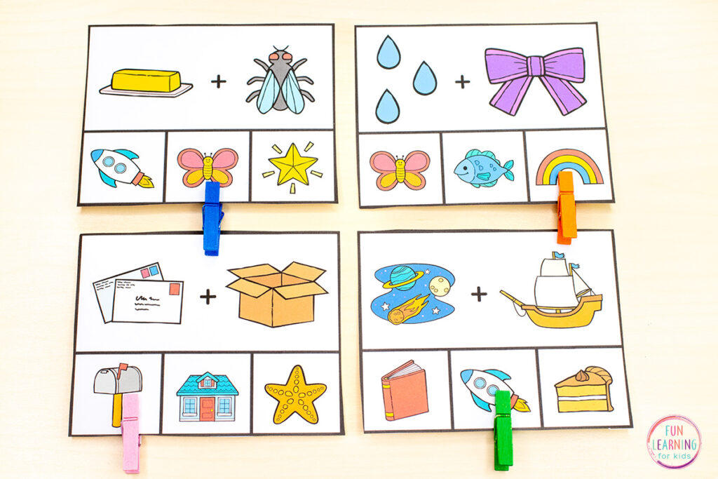 Learn to blend and segment words with a hands-on compound words activity for phonological awareness instruction and practice.
