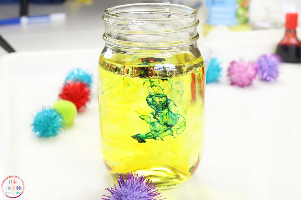 Yellow Fireworks in a Jar