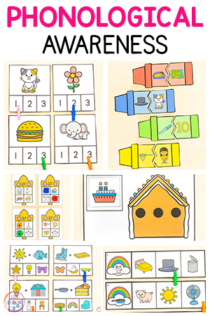 Phonological Awareness Activities and Printables