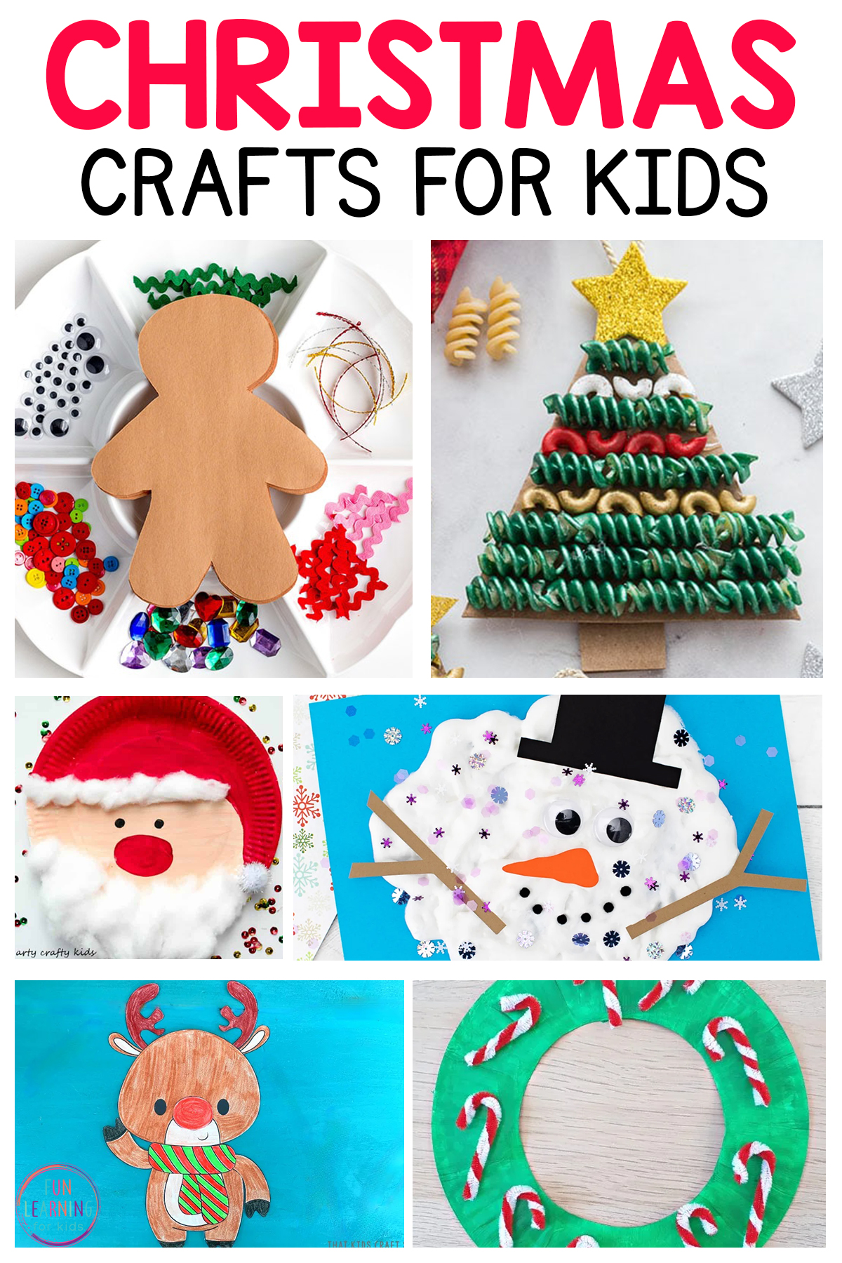 100+ Christmas Crafts for Kids - Tons of Art and Crafting Ideas - Easy  Peasy and Fun