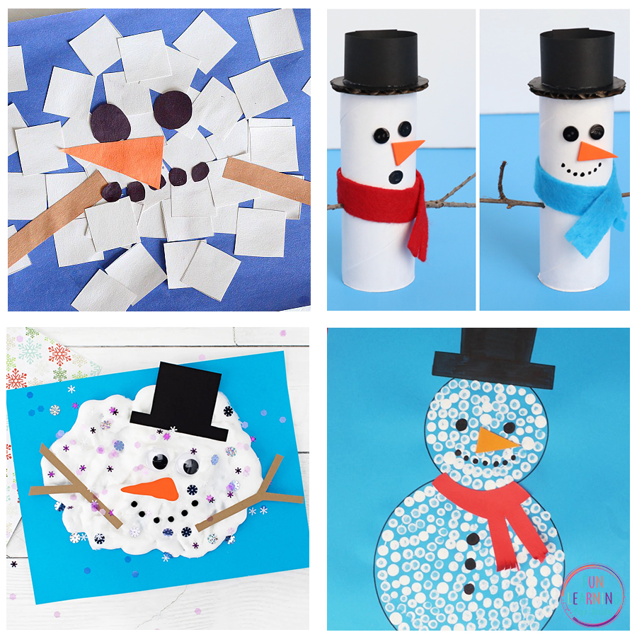 Snowman Collage 1