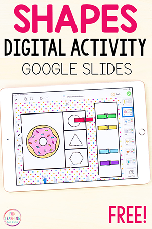 2D Shapes Activity for Google Classroom
